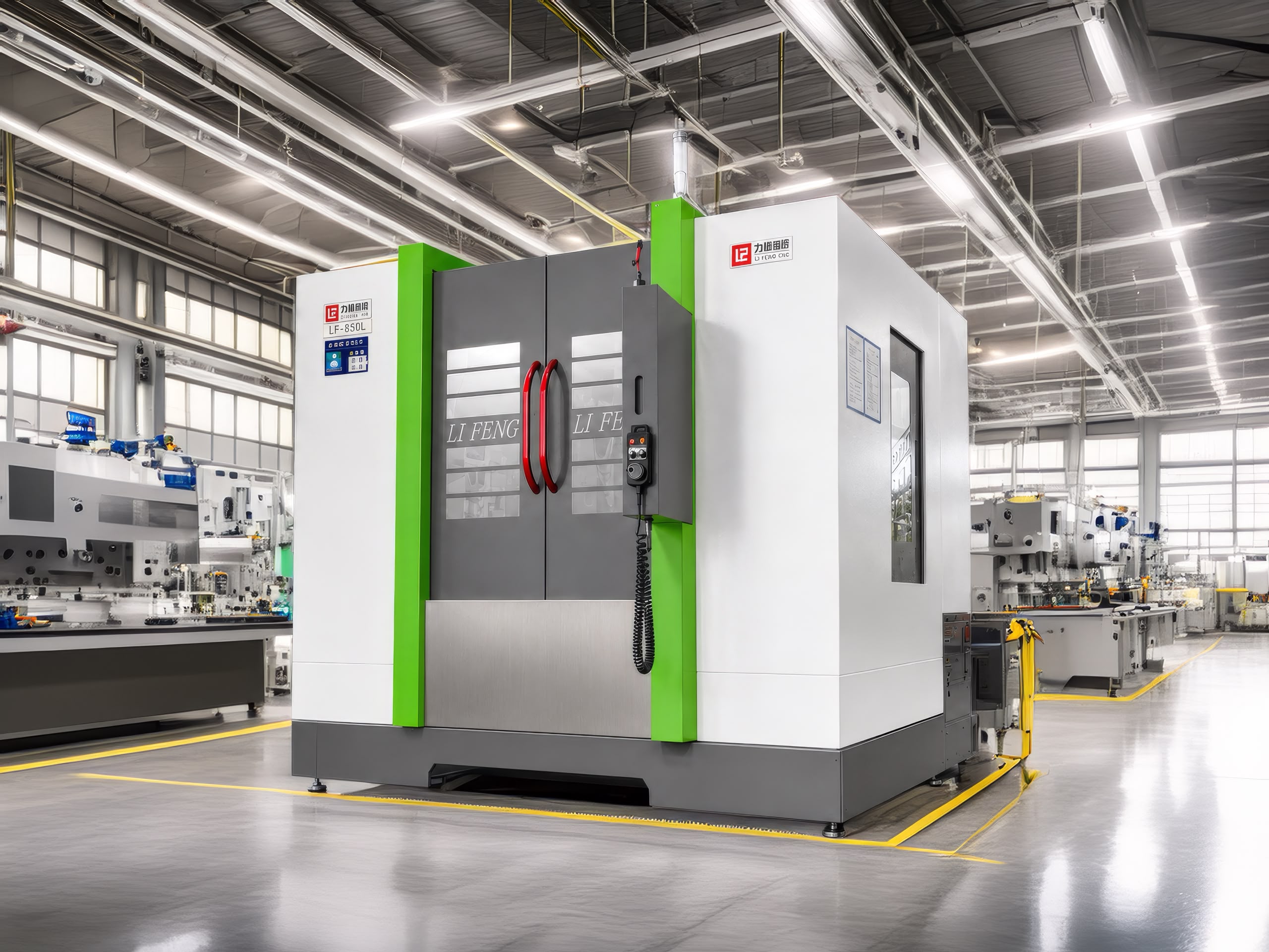 Fräsmaschine im hauseigenen Werkzeugbau